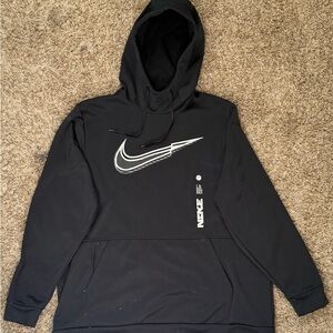 Nike Black Pullover with White Swoosh